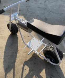 GLOSSY WHITE MiniBike Roller
